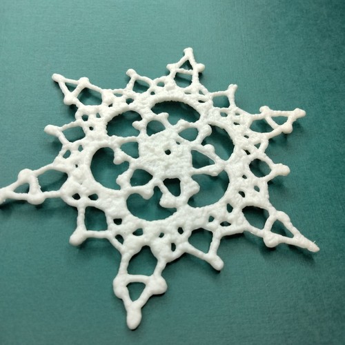 Fiocco neve decorazione - fiocco, di