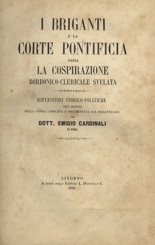 Briganti la corte - i,