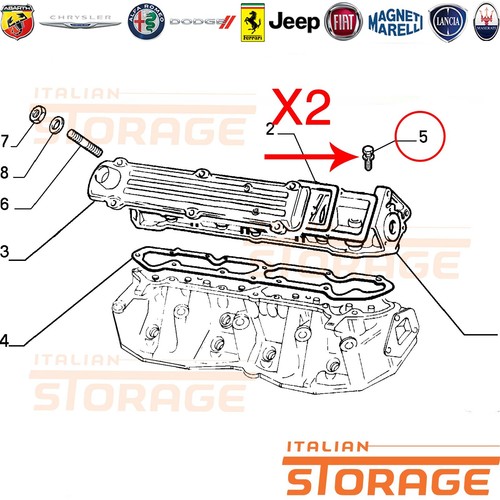 Fiat punto kit vite - kit, 2