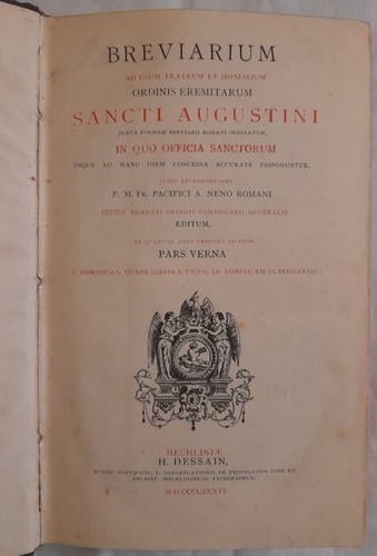 Breviarium sancti - breviarium,
