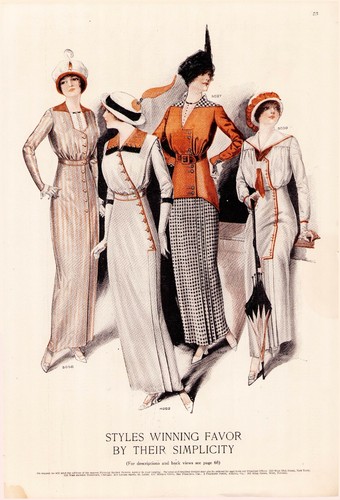 1913 moda abito pagine - moda,