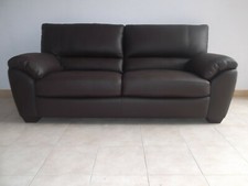 DIVANO 3 POSTI IN VERA PELLE