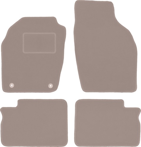 Tappetini velluto beige - tappetini,