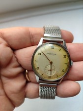 Ulysse Nardin  orologio  inox Vintage Calatrava Ref.6034 anni '40  funzionante 