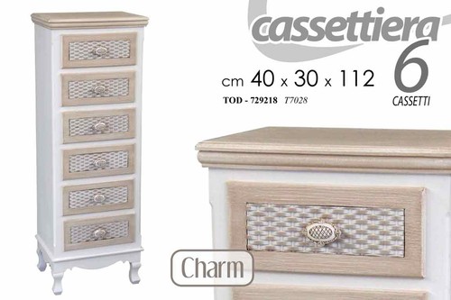 Cassettiera cassetti - 6,