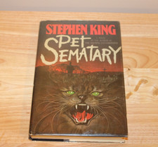 Stephen King Pet Sematary TRUE 1st Edition (Y38) $15.95 DOUBLEDAY