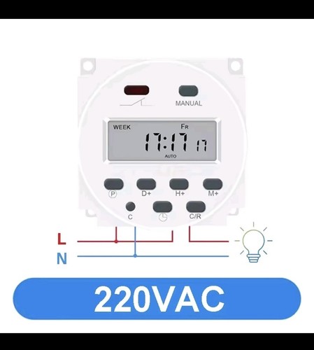 Interruttore timer lcd - 1,