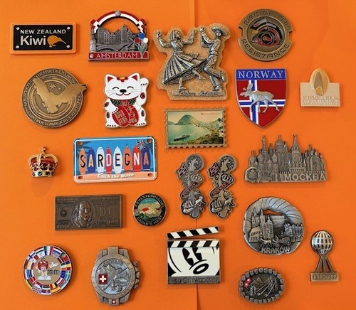 Souvenir fridge magnet metal - fridge,