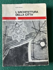 ALDO ROSSI L’ARCHITETTURA DELLA CITTÀ MARSILIO PRIMA EDIZIONE 1966 RARO