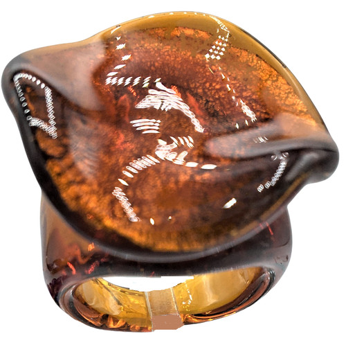 Anello vetro murano - vetro, di