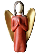 Angelo In Preghiera Ceramica