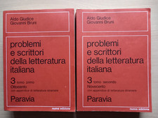 Problemi e scrittori della letteratura italiana - Volume 3 - Tomo 1 e 2