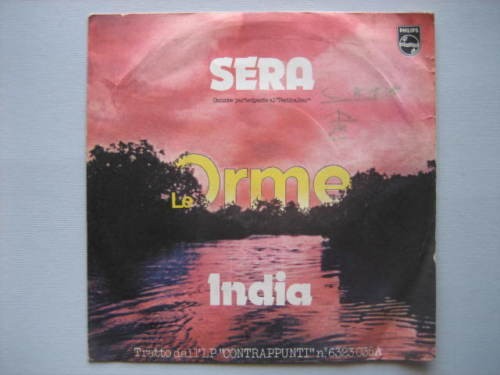 Orme sera india 45 - "sera-india", originale