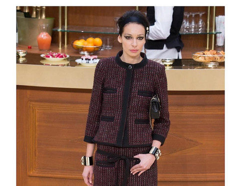 Chanel 15a tweed grosgrain - 15a,