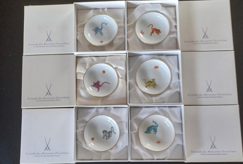 Meissen ciotole tigre amici - tigre,