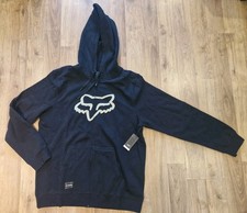 Felpa con cappuccio e zip Fox Destrakt in pile UK XL. Nuovo con etichette.