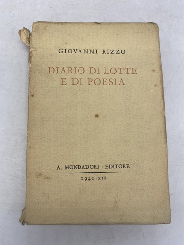 Giovanni rizzo diario - -, di