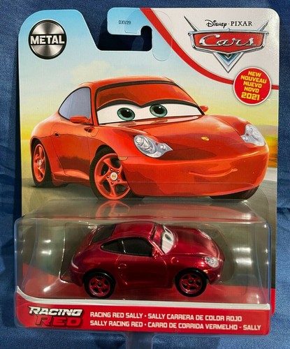 Cars racing red sally metal - cars,