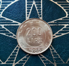 ($)   200 Lire 1988 (Lavoro) -