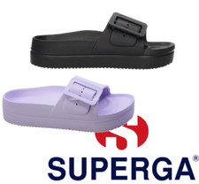 SUPERGA Ciabatte gomma fibbia