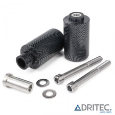 Tamponi Paratelaio Telaio SUZUKI GSXR 1000 GSX-R 1000 K3 K4 (2003-2004) Carbonio