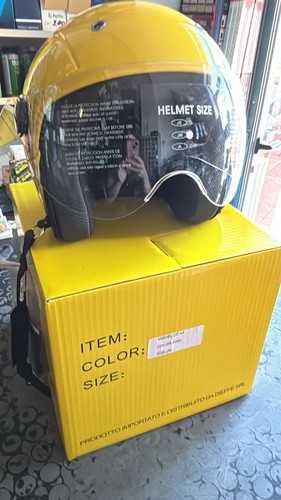 Casco dieffe bambini - casco, giallo