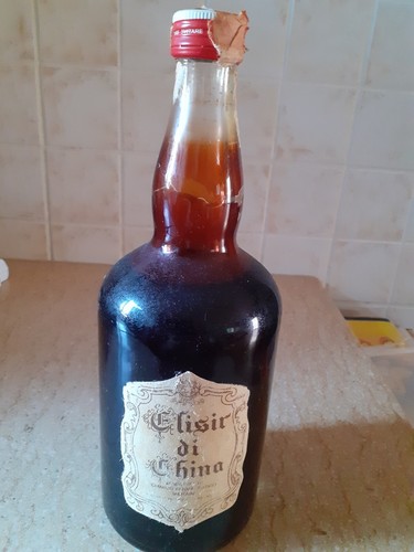 Bottiglia amaro elisir - bottiglia,