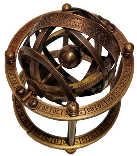 Antica sfera armillare - , in