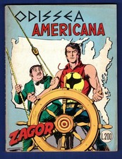 Zagor   Zenith 136  Lire 200 Odissea Americana  1972  ottimo 