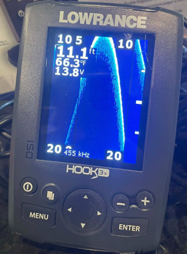 Lowrance hook fishfinder - hook, 3x