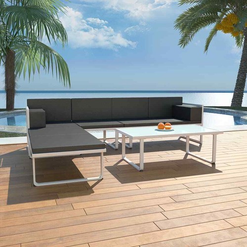 Vidaxl set divani giardino - set, da