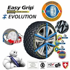 CATENE DA NEVE MICHELIN EASY GRIP EVOLUTION EVO 11 MISURA 215/55-17 215/55 R17