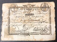 repubblica romana 50 baiocchi ( numero ) 1798 banco di santo spirito  LOTTO 1111
