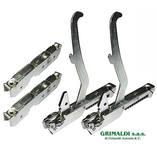 Coppia cerniere con - coppia, portarulli