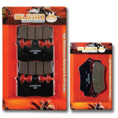 Front rear brake pads - for, bmw