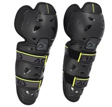 GINOCCHIERE MOTO CROSS ENDURO ACERBIS PROFILE 2.0 KNEE GUARDS NERO GIALLO