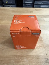 Sony E 30 mm F3.5 obiettivo