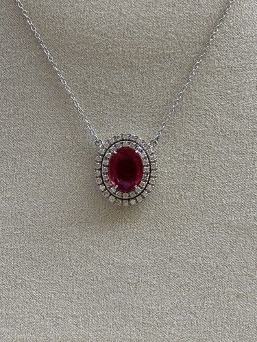 Collana rubino 40 - rubino, e