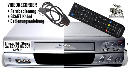 Videoregistratore vhs - vhs, 6