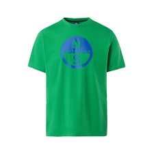 Maglietta North Sails 692972 T-Shirt Uomo Cotone Verde