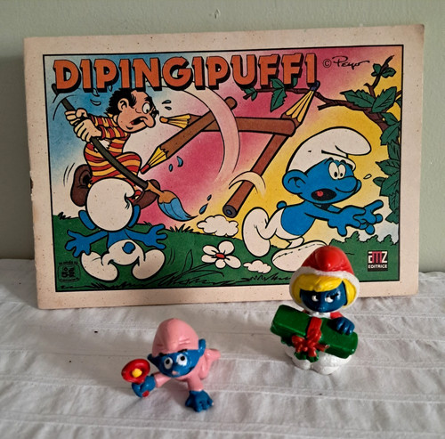 Puffi schlumpf puffetta natale - schlumpf,