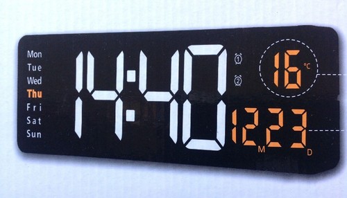 Orologio digitale luminoso - orologio,