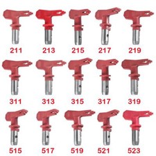 Red Airless Spray Gun Tips