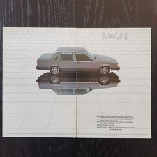 1983 Volvo 760 GLE - Original AD Advertising Pubblicità Vintage