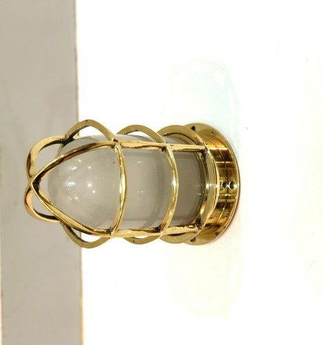 Plafoniere paratia ottone