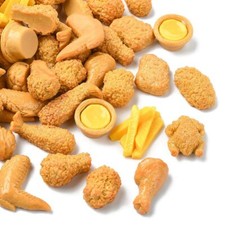 100pz Resina Fast Food Snack