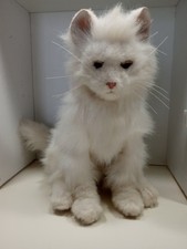 White FurReal Cat 2006 Hasbro