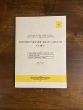 LOCOMOTIVE ELETTRICHE E.428-E.626 AVARIE-F.S. 1986 Ferrovie Dello Stato