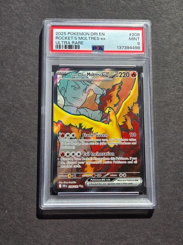 Psa team rocket moltres ex - 9,