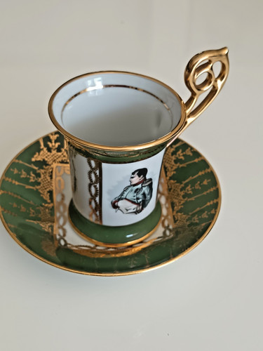 Tasse sous napoléon - tasse,